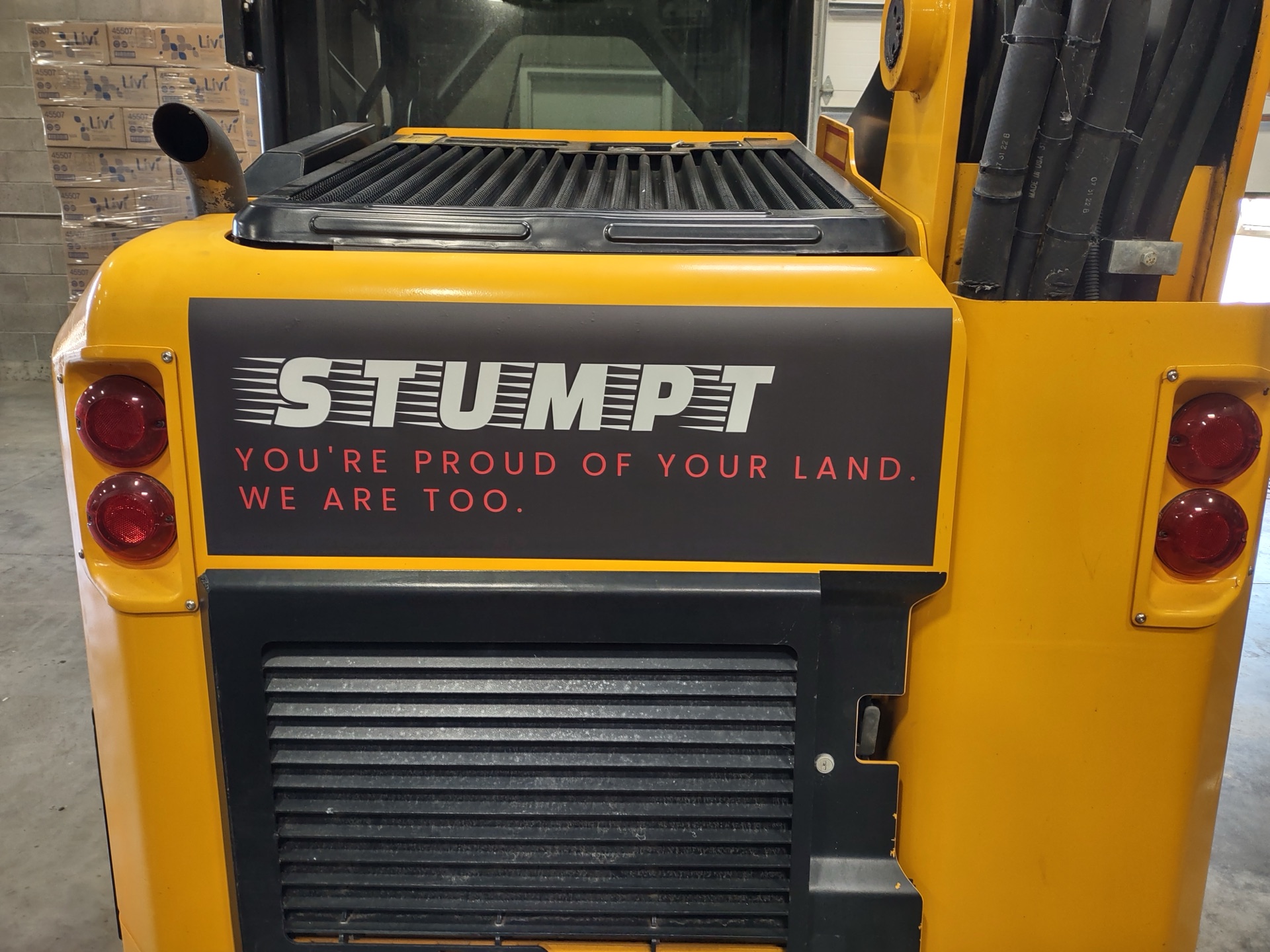 Stumpt LLC skid-steer rear — You're proud of your land. We are too.